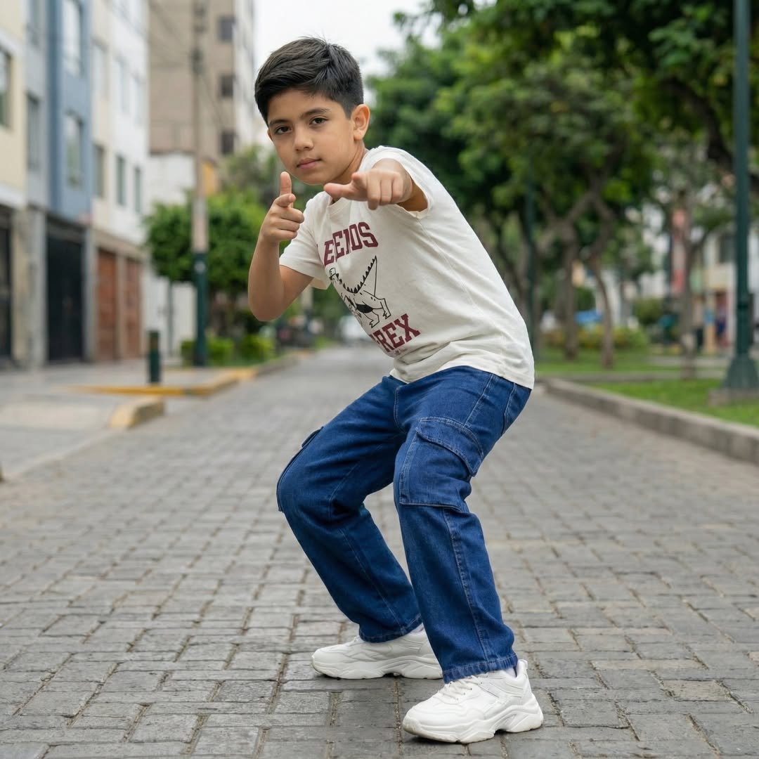 Pantalón Clásico Cargo Niño